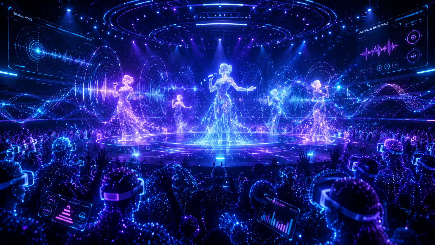 元宇宙空间演唱会实时 TTS