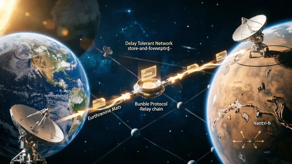 星际分布式命名空间的 DTN 网络拓扑