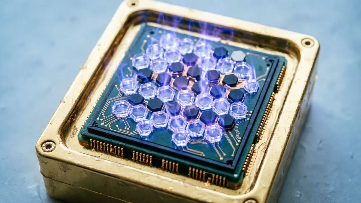 IBM Condor 量子处理器芯片