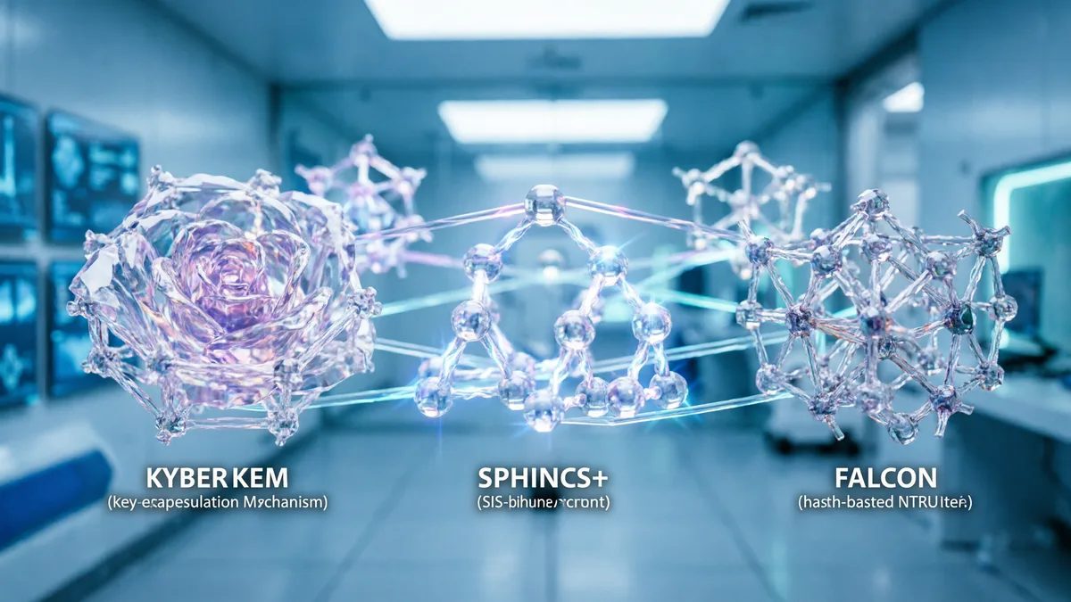NIST后量子密码标准体系：Kyber、Dilithium、SPHINCS+、FALCON