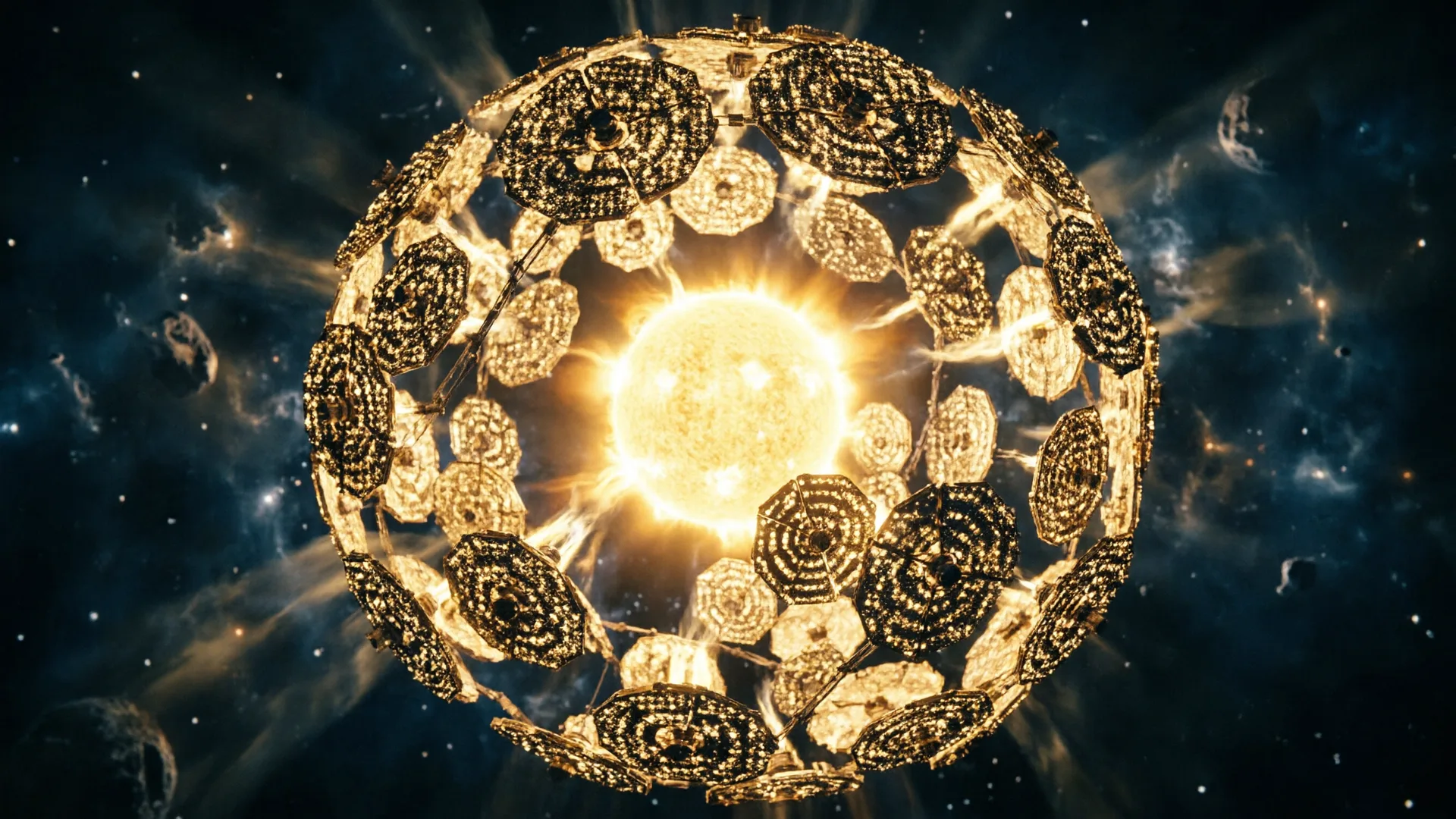 戴森云全面部署环绕恒星