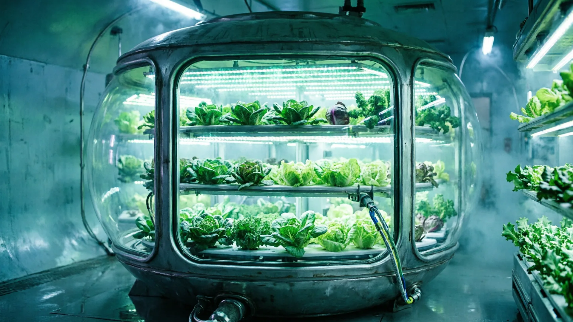 轨道植物工厂封闭生态试验