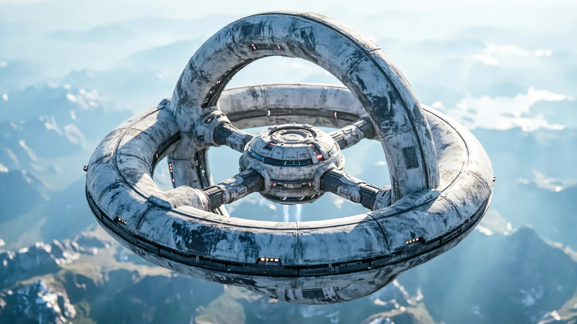 旋转人工重力空间站概念
